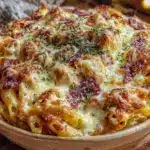 Creamy Chicken Bacon Ranch Casserole - featured image