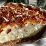 creamy coconut cream pie - featured image