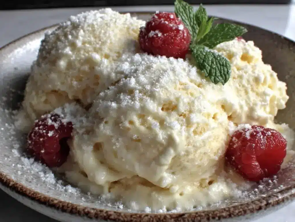 creamy cottage cheese ice cream recipe - featured image