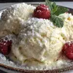 creamy cottage cheese ice cream recipe - featured image