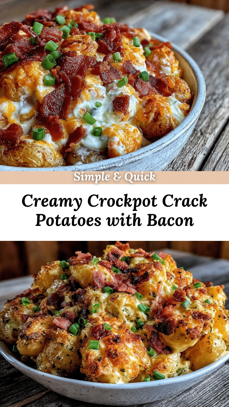 creamy crockpot crack potatoes recipe