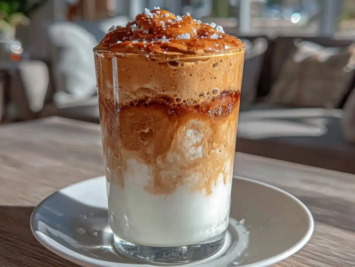 creamy dalgona coffee recipe preparation steps