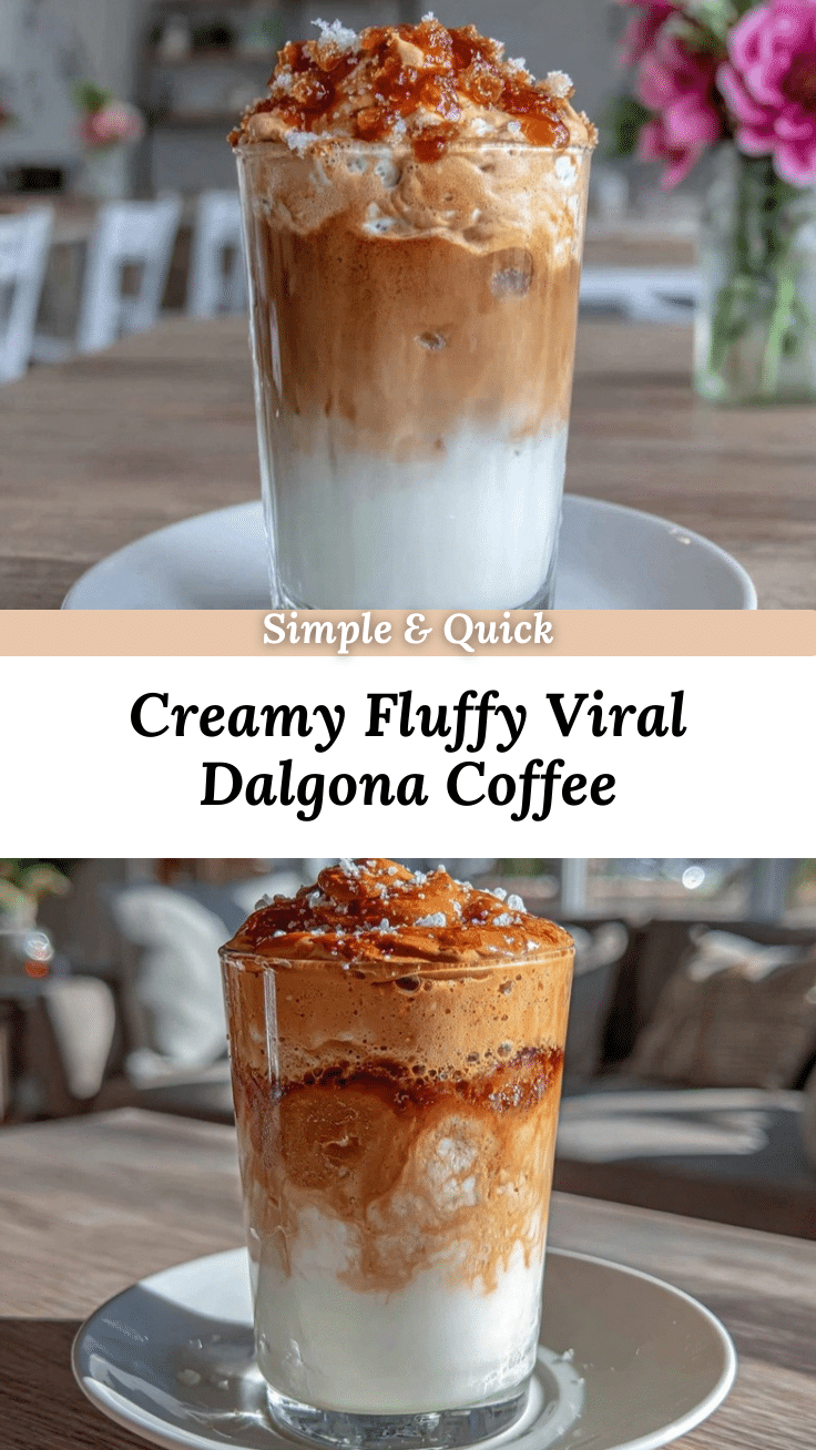 creamy dalgona coffee recipe recipe