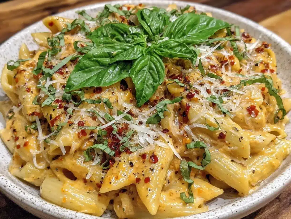 Creamy Gigi Hadid Pasta preparation steps