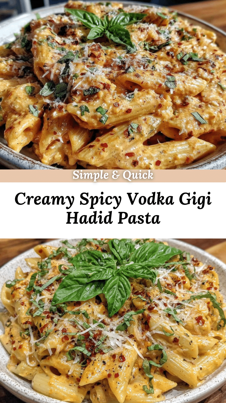 Creamy Gigi Hadid Pasta recipe