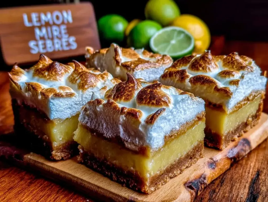 Creamy Lemon Meringue Pie Bars - featured image