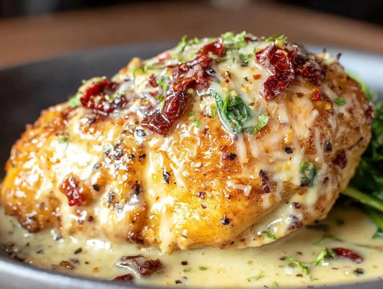 Creamy Marry Me Chicken Tuscan preparation steps