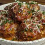 creamy marry me meatballs - featured image
