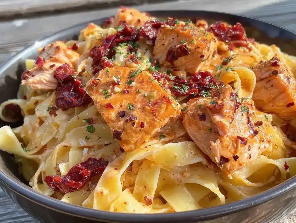 creamy marry me salmon pasta - featured image