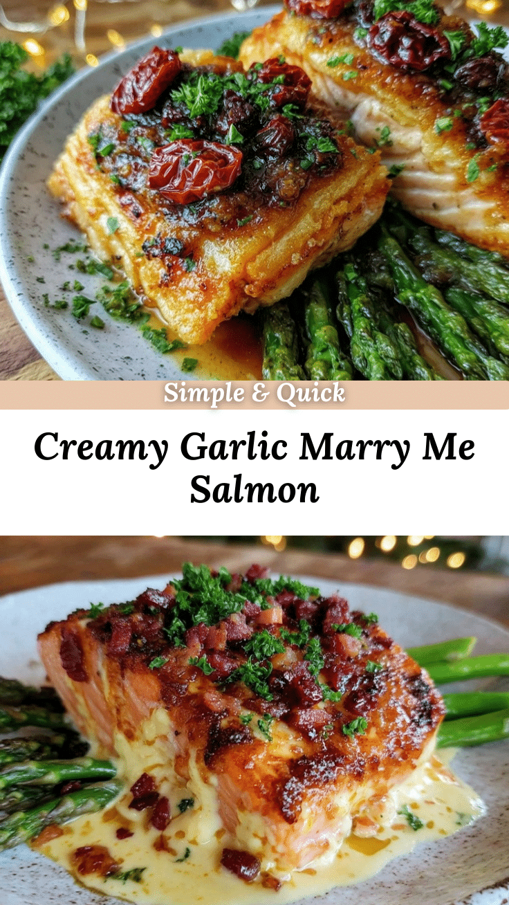 creamy marry me salmon recipe