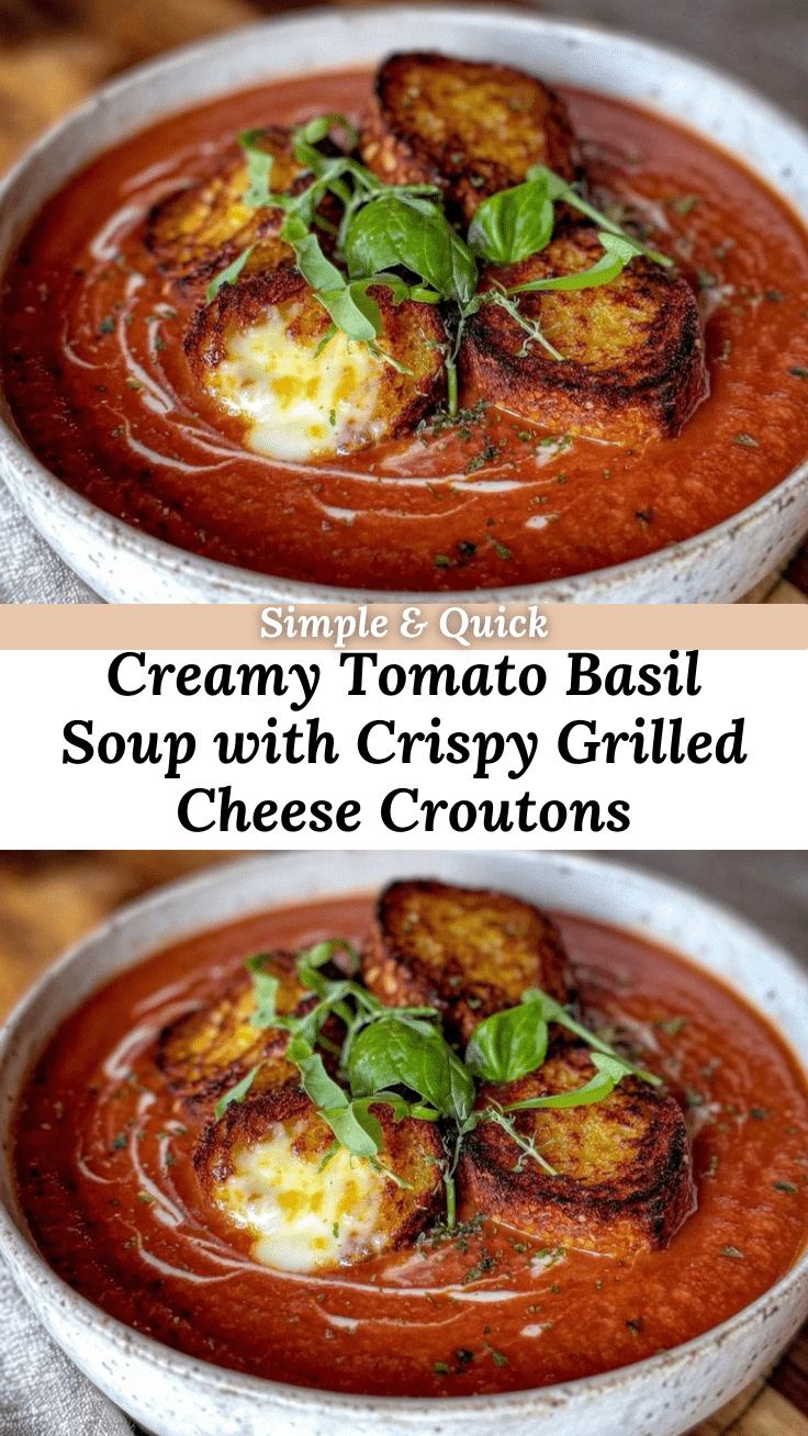 creamy tomato basil soup recipe