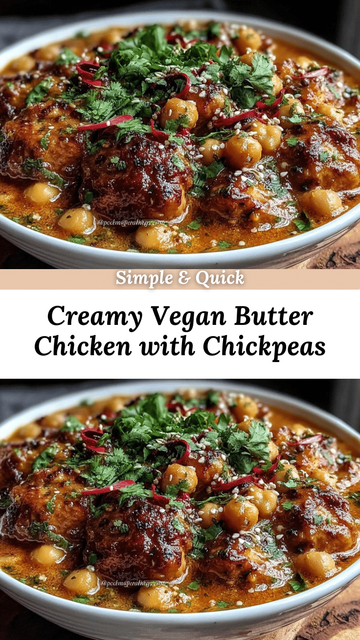 creamy vegan butter chicken recipe