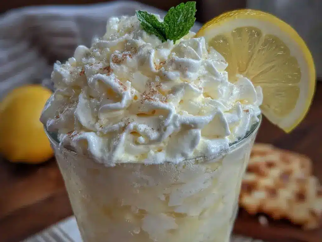 creamy whipped lemonade - featured image