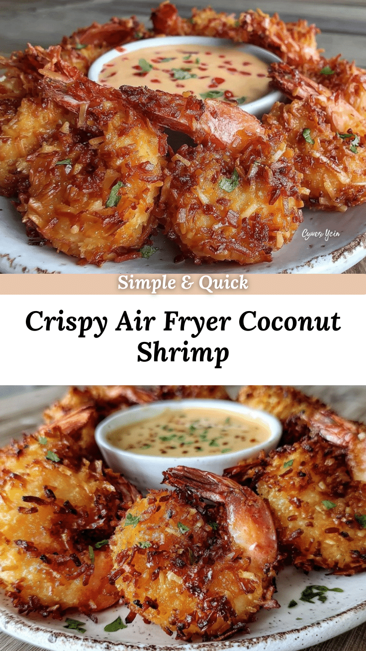 crispy air fryer coconut shrimp recipe