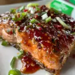 crispy bang bang salmon - featured image