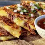 crispy birria quesadillas - featured image