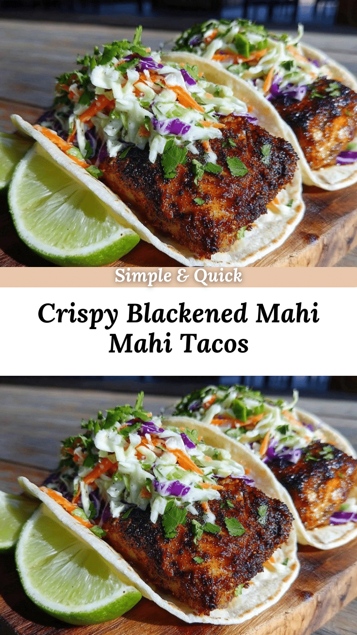 crispy blackened mahi mahi tacos recipe