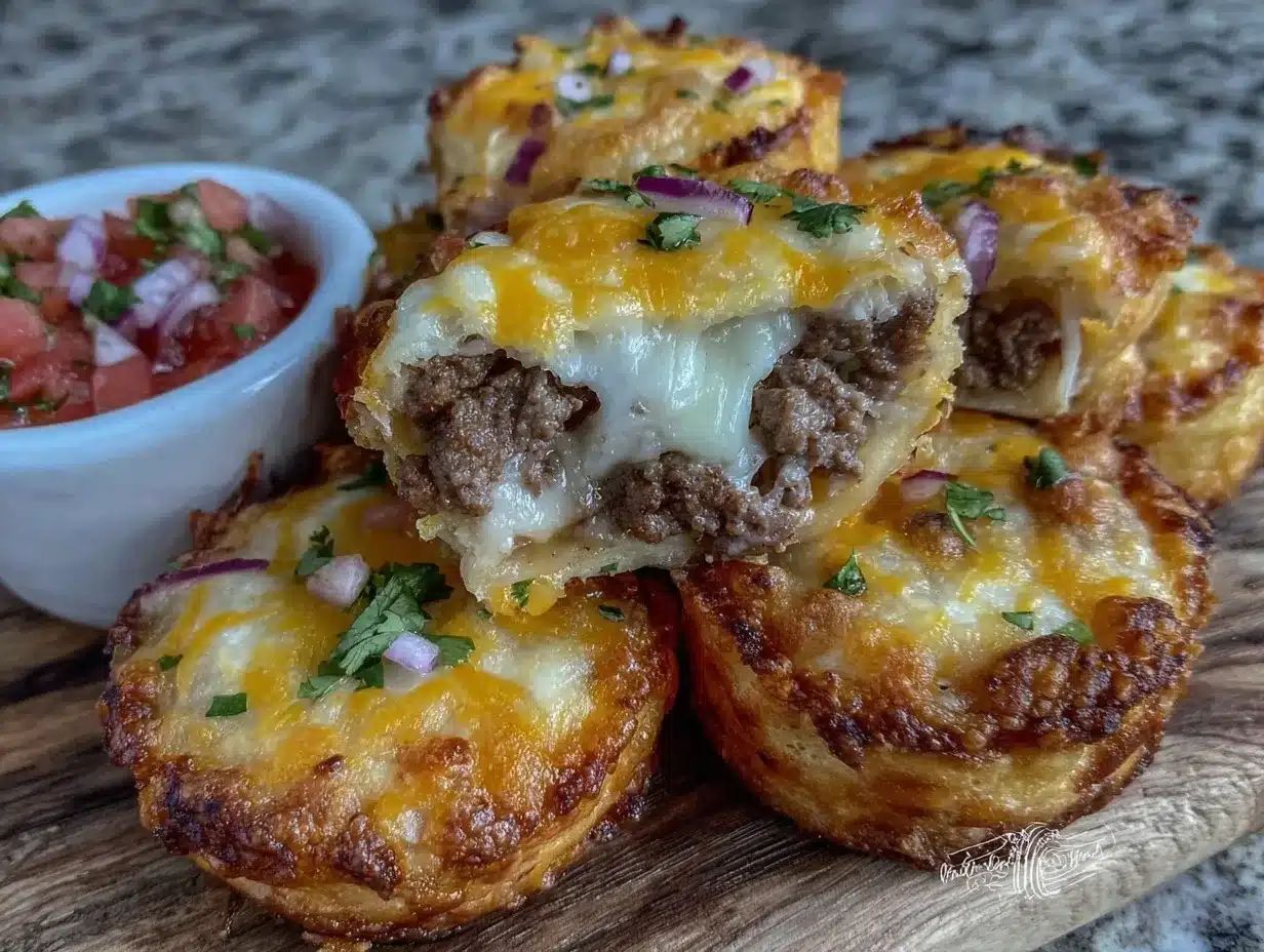 crispy cheesy beef quesadilla bites preparation steps