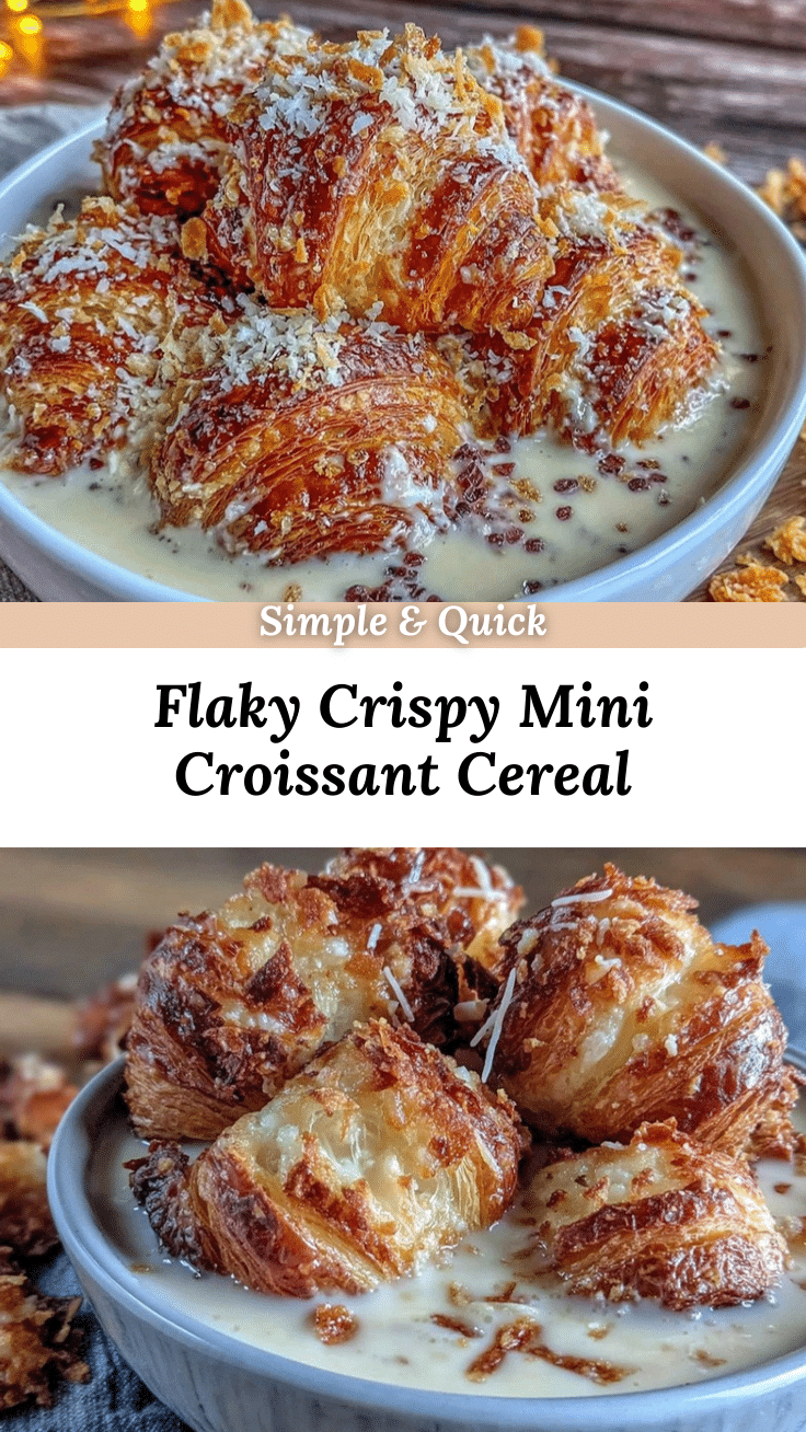 crispy croissant cereal recipe