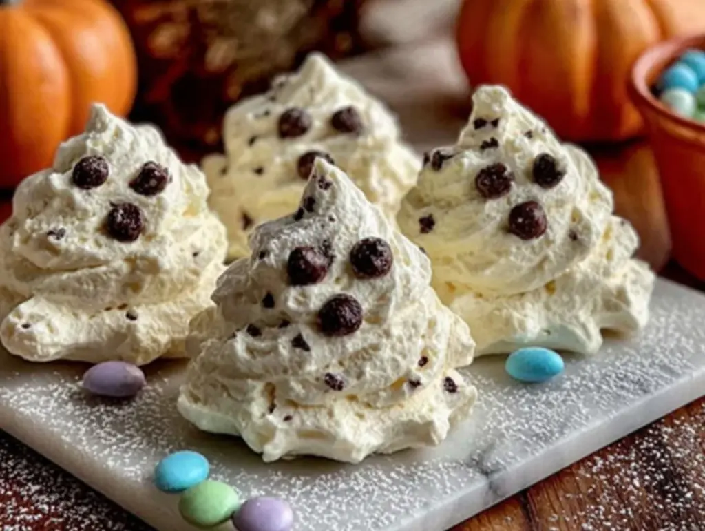 crispy ghost meringues - featured image