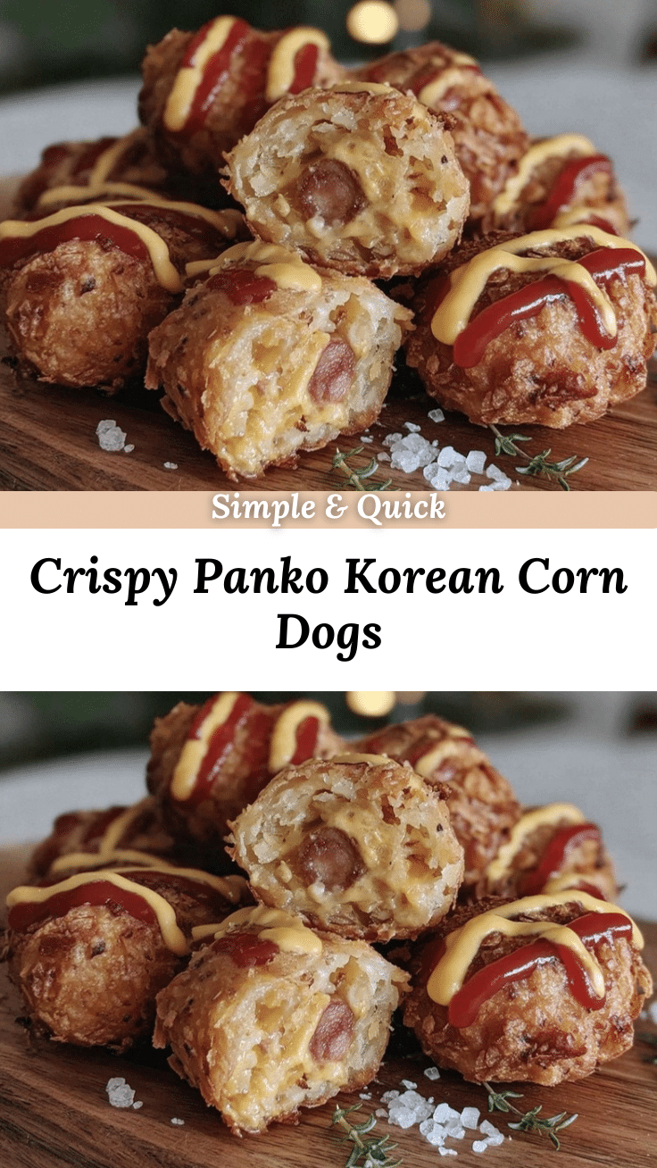 crispy korean corn dogs recipe