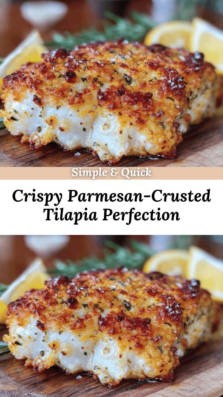 Crispy Parmesan-Crusted Tilapia recipe