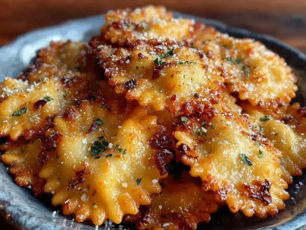 crispy pasta chips air fryer - featured image