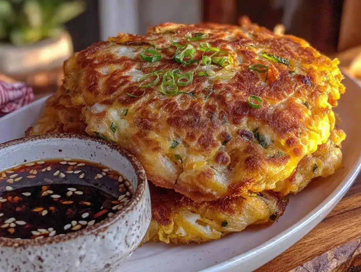 crispy scallion pancakes preparation steps