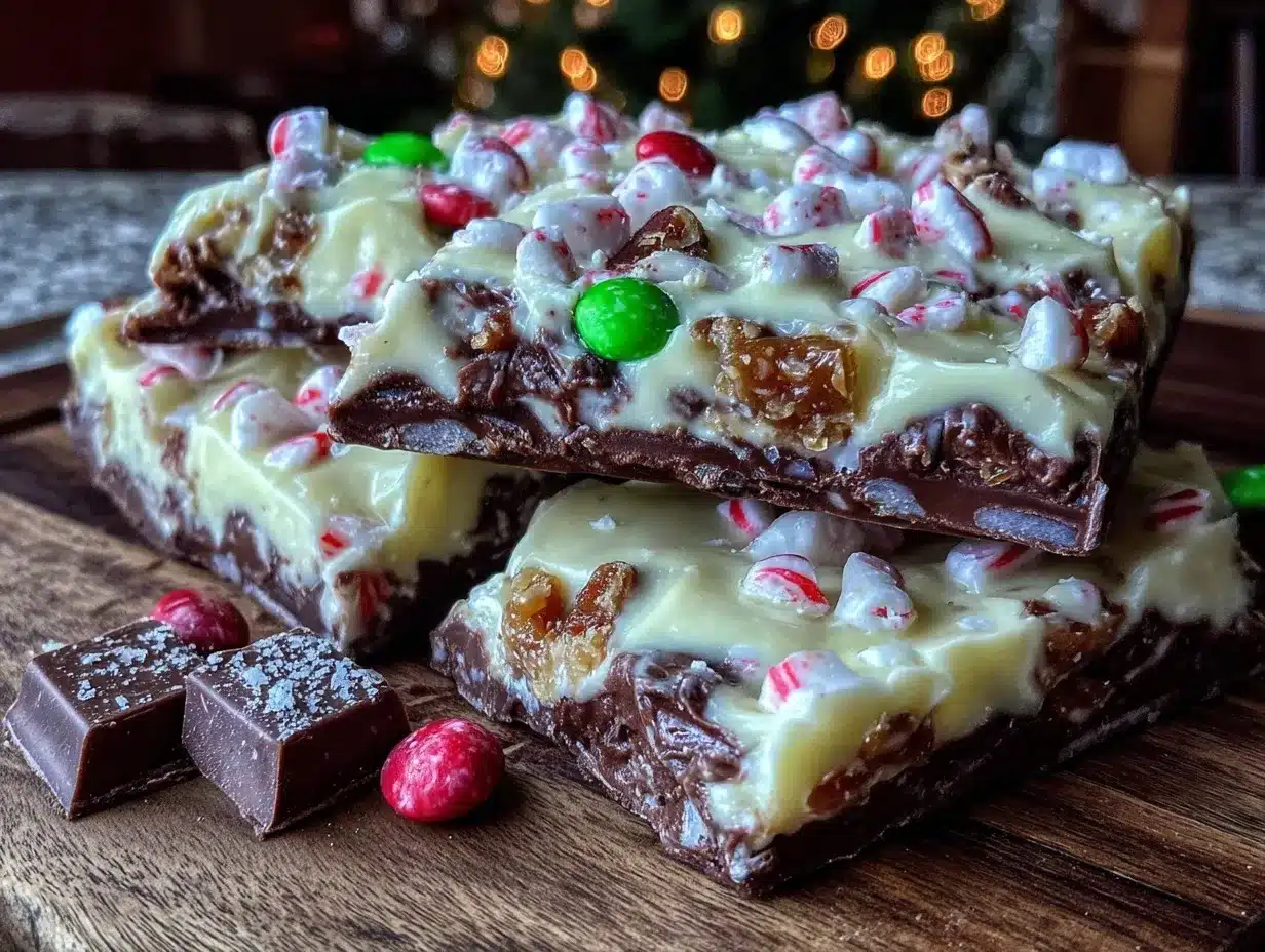 easy candy bark recipe preparation steps