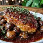 Easy Creamy Chicken Marsala - featured image