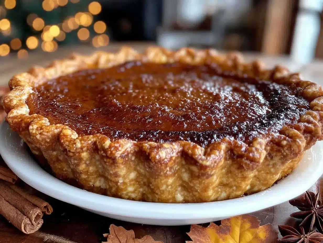 easy creamy from scratch pumpkin pie preparation steps