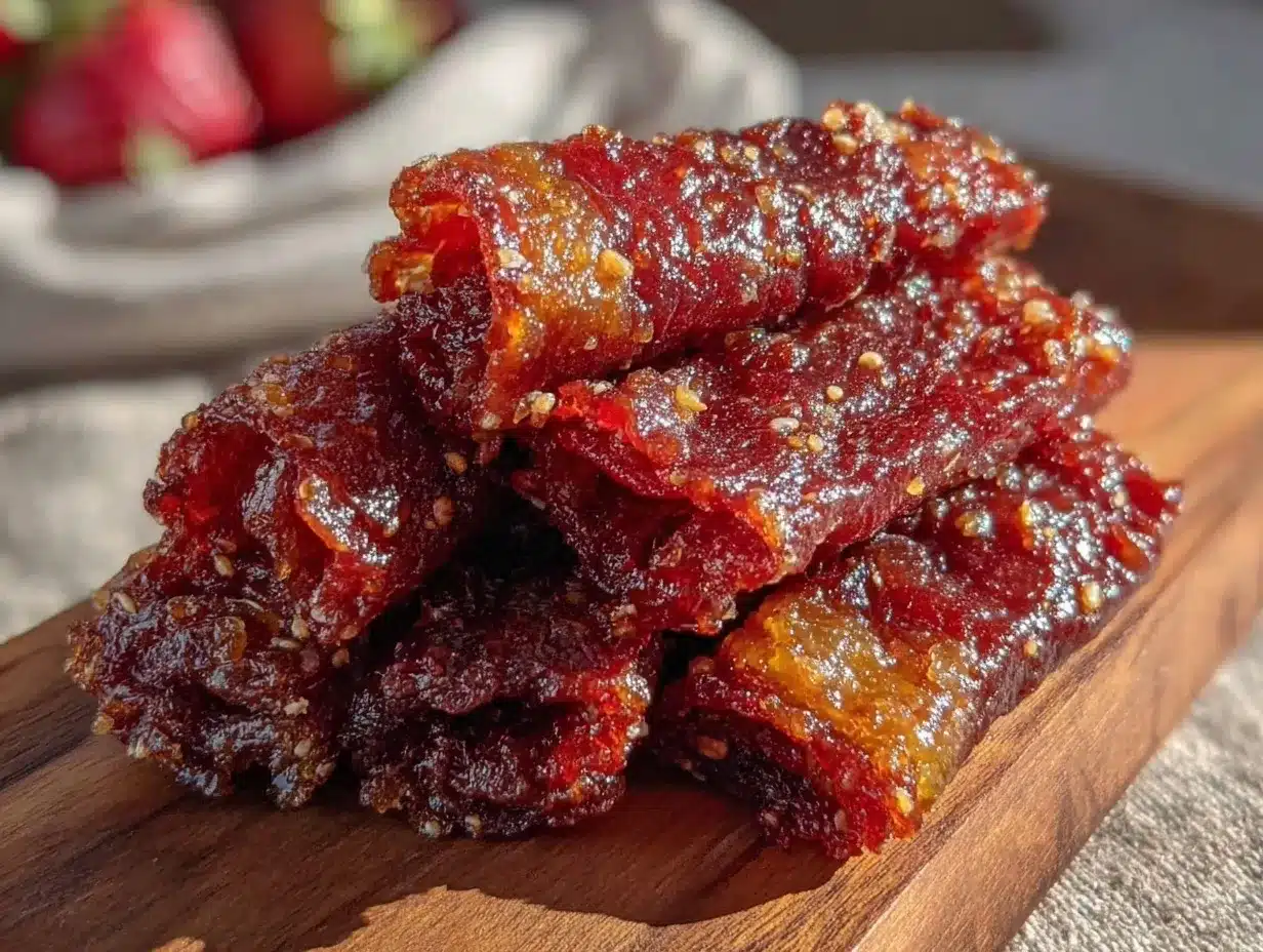 easy homemade fruit roll-ups preparation steps
