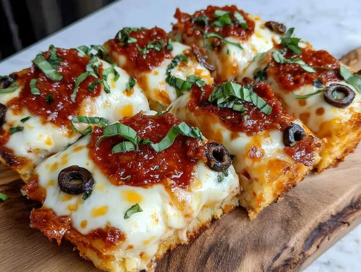 Flavorful Adult Lunchables Pizza Snack preparation steps