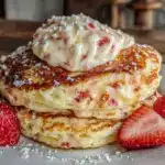 fluffy sweetheart pancakes - featured image