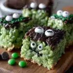 Frankenstein Rice Krispies Treats - featured image
