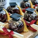 graduation cap cake pops - featured image