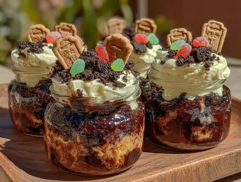 graveyard dirt cups - featured image