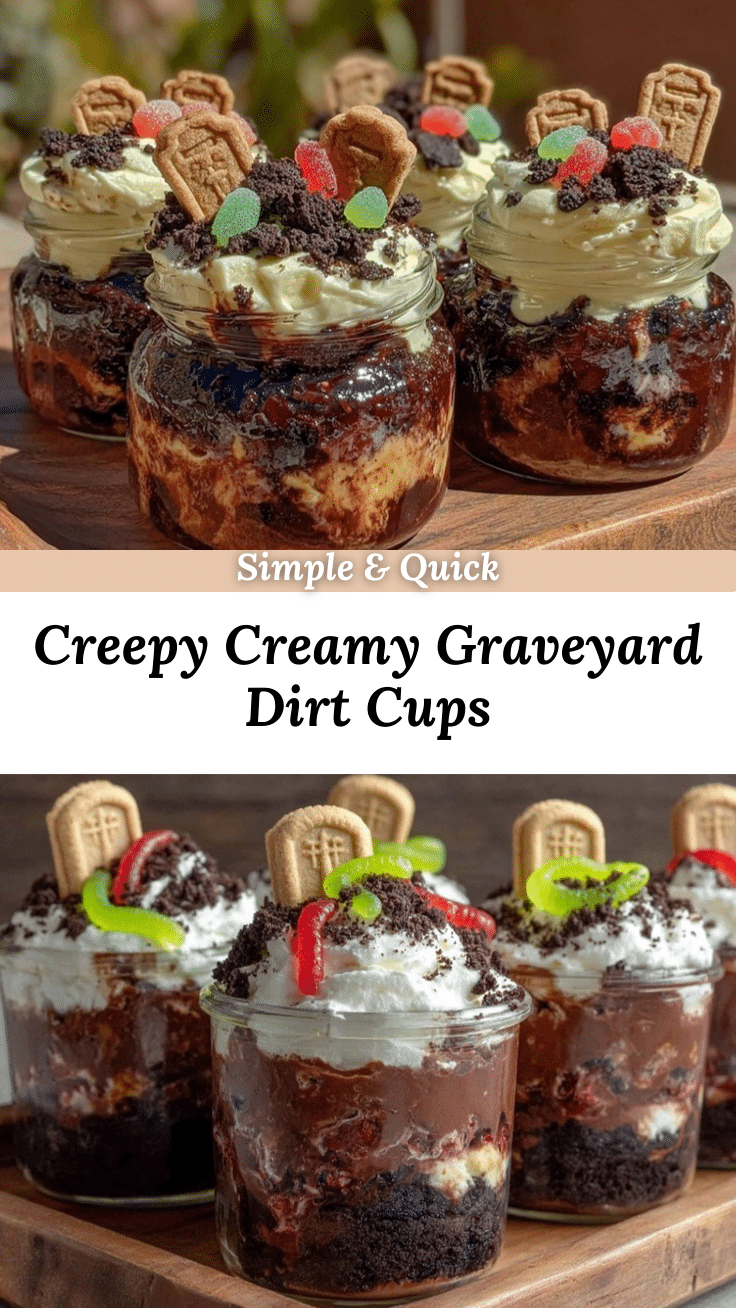 graveyard dirt cups recipe