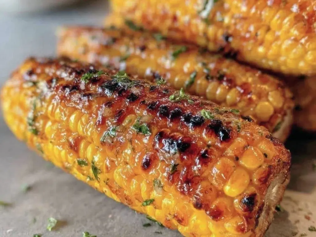 grilled cilantro lime corn on the cob - featured image
