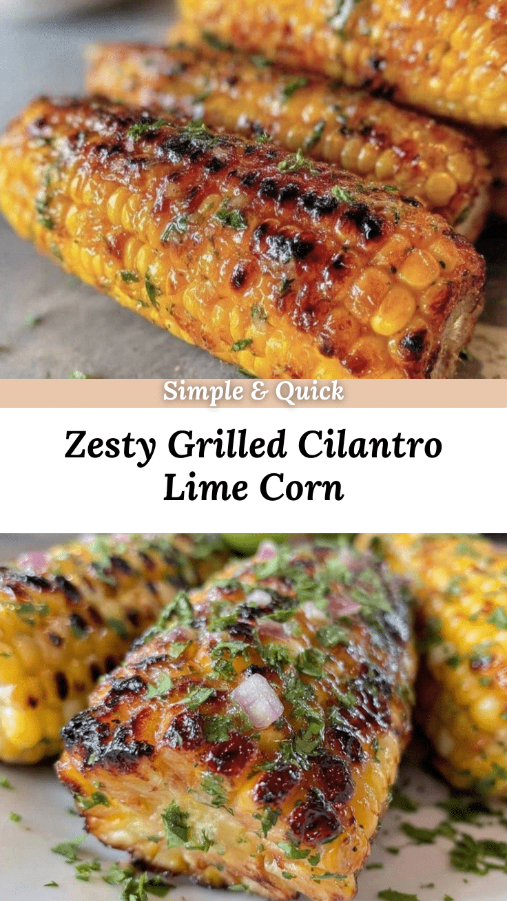 grilled cilantro lime corn on the cob recipe