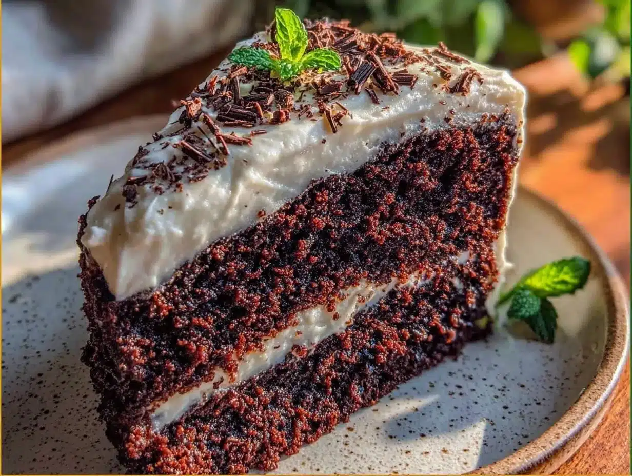 Guinness chocolate cake preparation steps