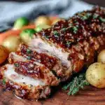 honey mustard pork tenderloin - featured image