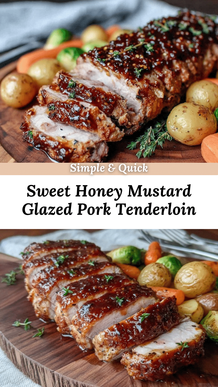 honey mustard pork tenderloin recipe