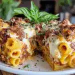 honeycomb rigatoni pie - featured image