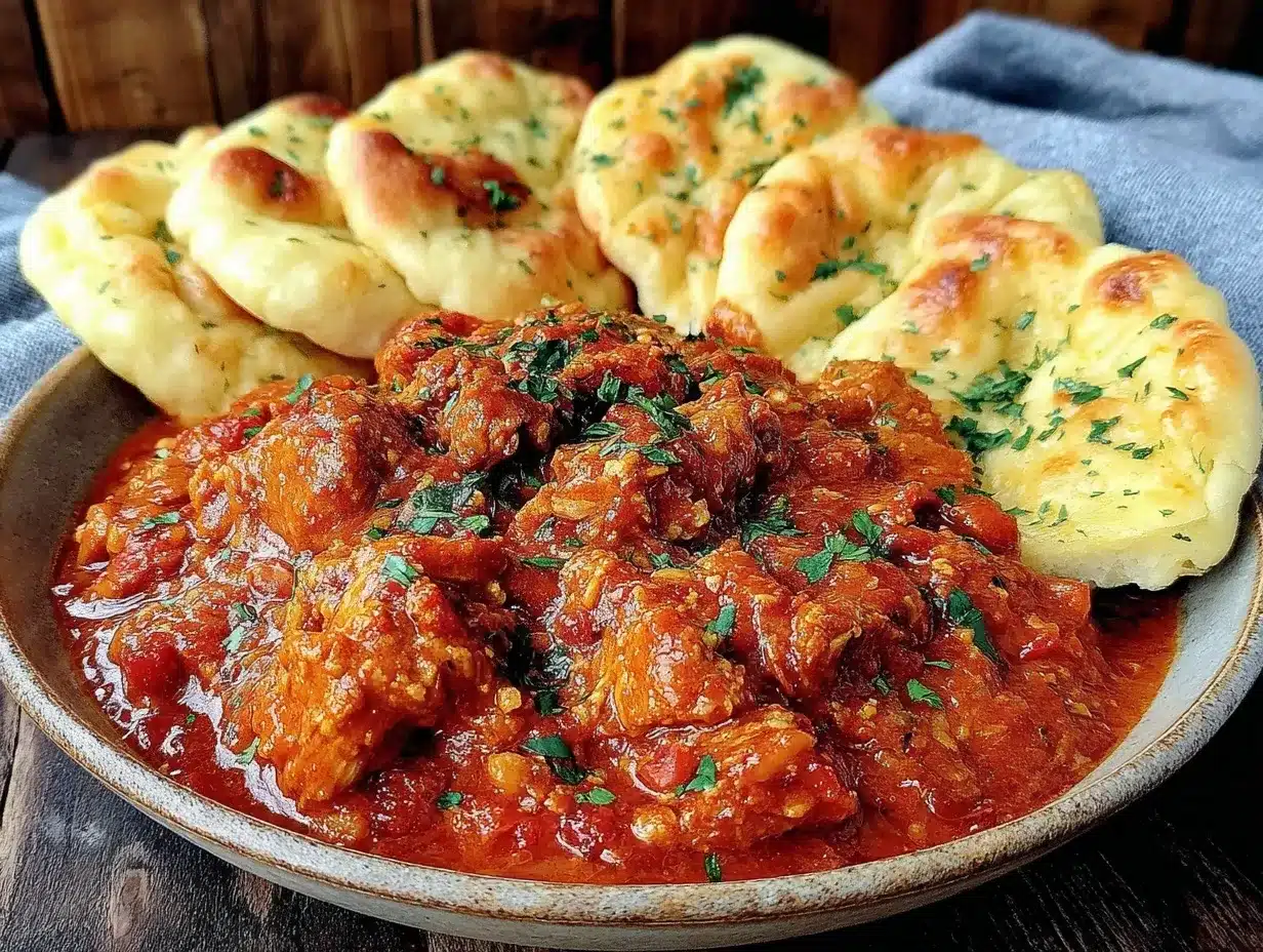 Instant Pot butter chicken preparation steps
