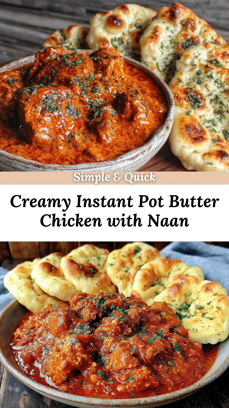Instant Pot butter chicken recipe