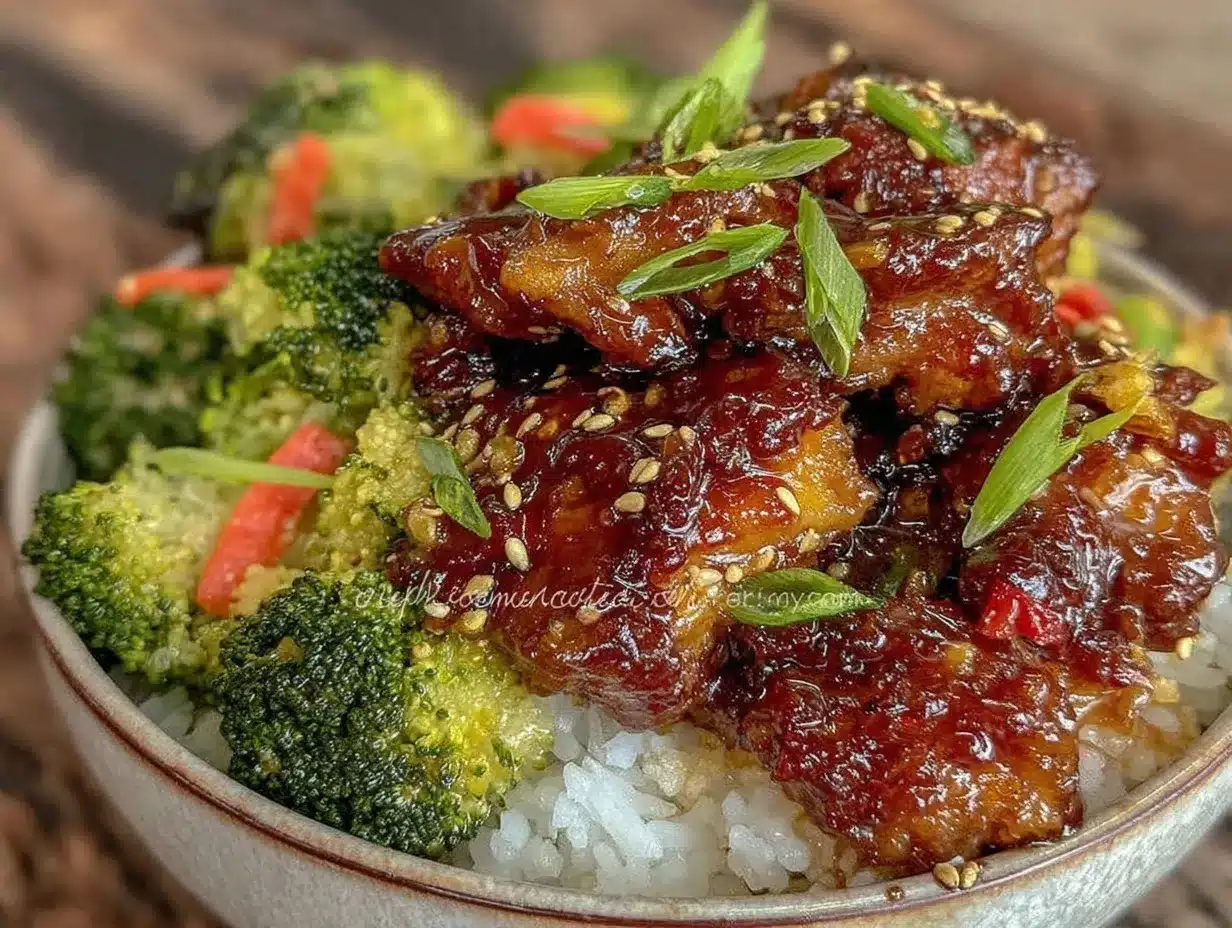 instant pot teriyaki chicken bowls preparation steps