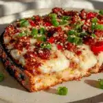 Korean pizza toast - featured image