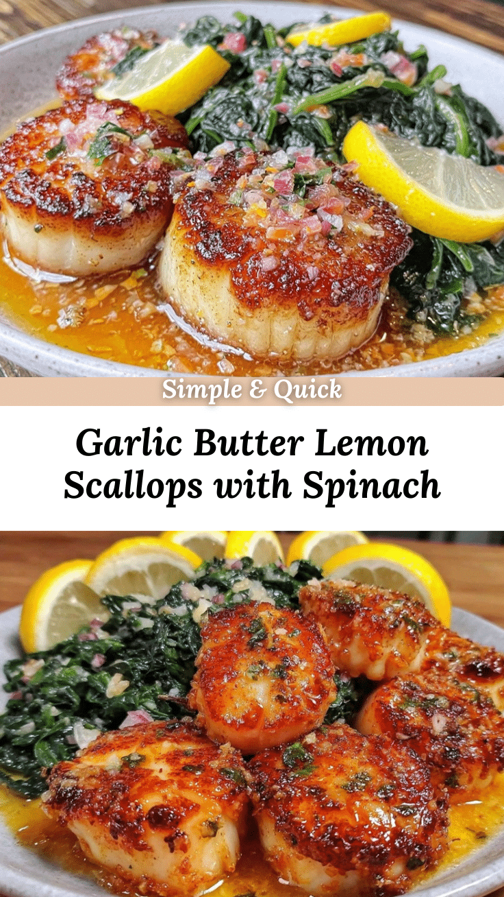 lemon butter scallops recipe
