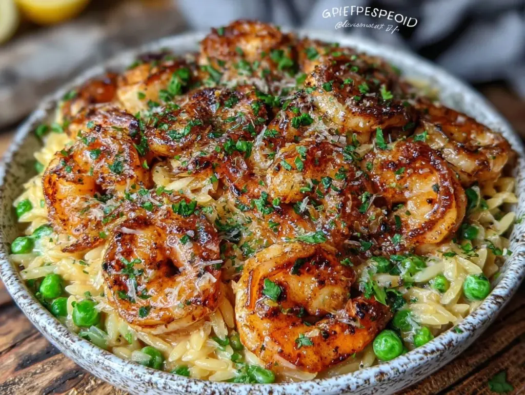 lemon garlic shrimp recipe - featured image